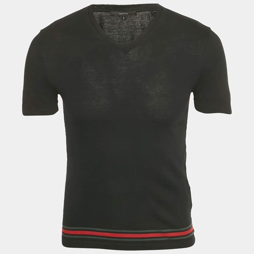 Shirt gucci nera cotone - gucci,