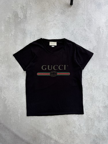 Shirt gucci logo nero gg - nero,