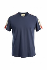 t-shirt uomo gucci blu navy