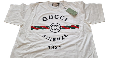 Maglietta crema gucci - maglietta,
