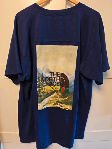 Shirt uomo gucci 2xl - t-shirt, blu
