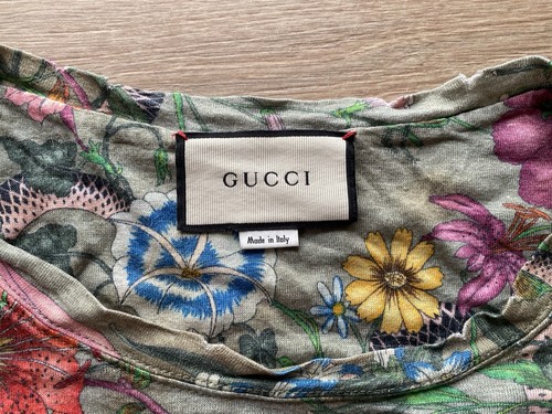 Shirt gucci stampa flora - flora, e
