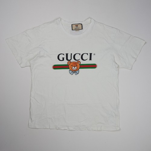 Shirt gucci uomo stampa orso - gucci,