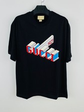 T-shirt Gucci in cotone nero