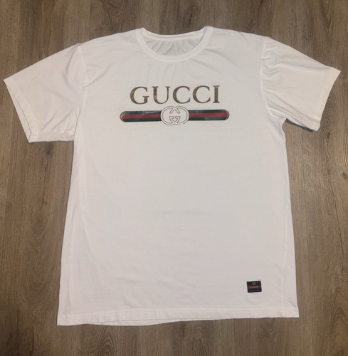 Gucci logo striped white - logo,