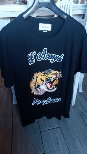 Shirt gucci con ricamo - gucci,