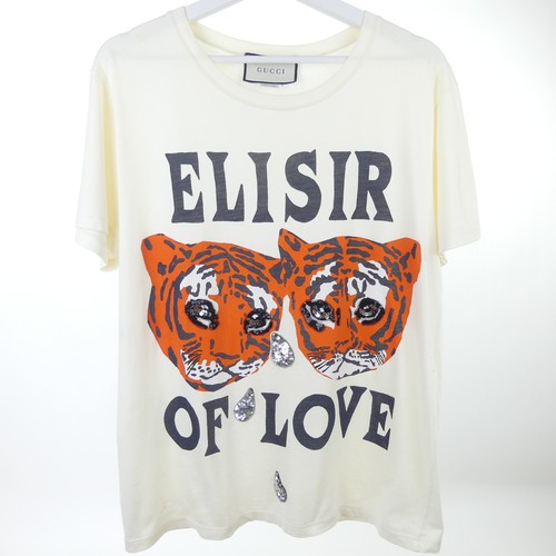 Gucci shirt stampa tigre - gucci,