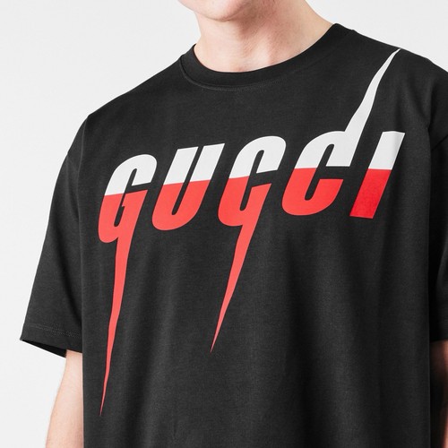 Shirt gucci nera logo - nera,