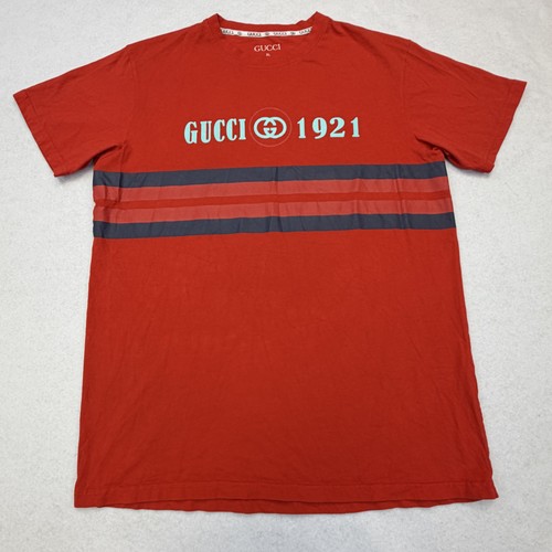 Gucci camicia uomo rossa - gucci,