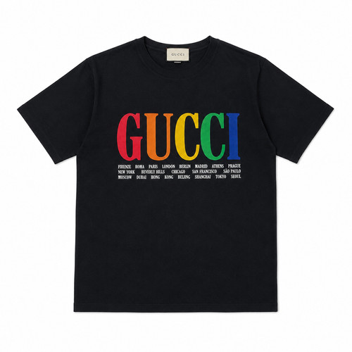 Shirt girocollo gucci - girocollo, con