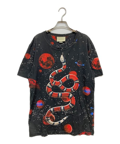 Shirt gucci uomo nera - t-shirt,
