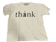 GUCCI T Shirt Cotone WHT Tinta