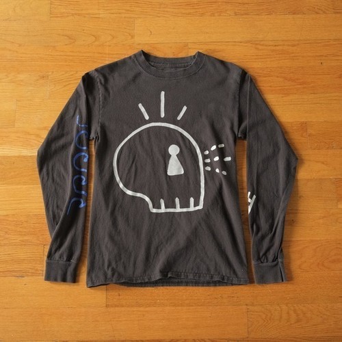 Gucci ghost camicia manica - ghost,