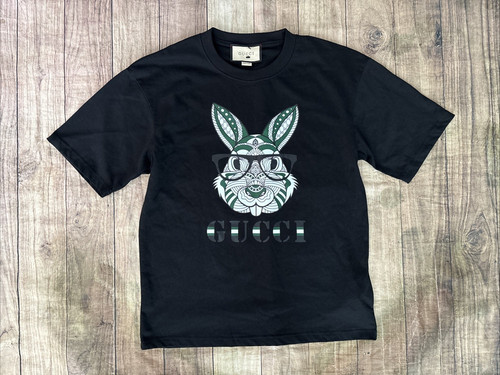 Shirt uomo gucci nera manica - gucci,