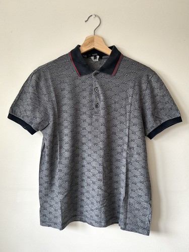 Gucci polo shirt grigio - gucci,